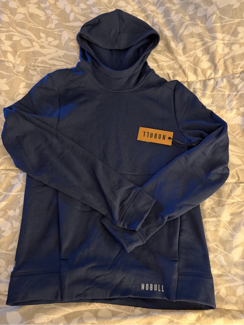 NOBULL Navy Hoodie with Subtle Logo